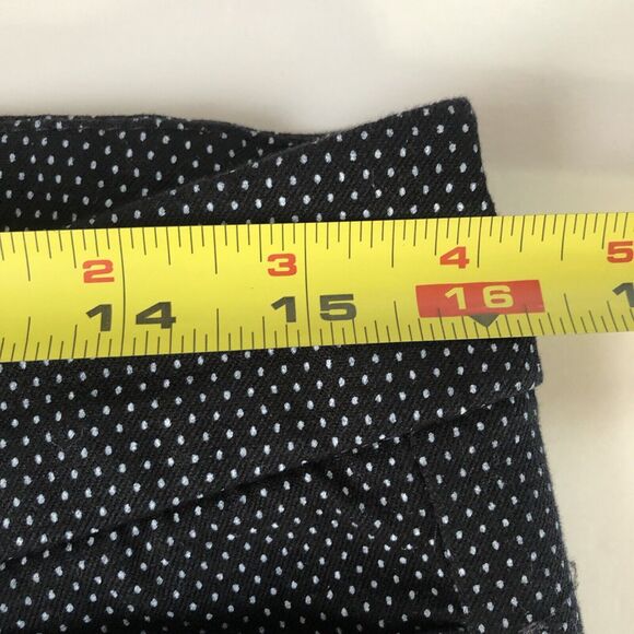 Old Navy Women's Pixie Mid Rise Crop Pants Tiny Dots Size 10 - Picture 4 of 13